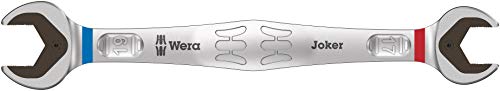 Wera 4013288173027 Double Open-Ended Wrench Joker 17x19x235mm, MULTI