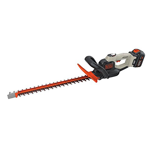 BLACK+DECKER 60V MAX Cordless Hedge Trimmer, 24-Inch (LHT360CFF)