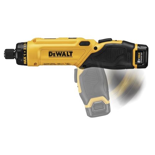 DEWALT DCF680N2 8V Max Gyroscopic Screwdriver 2 Battery Kit