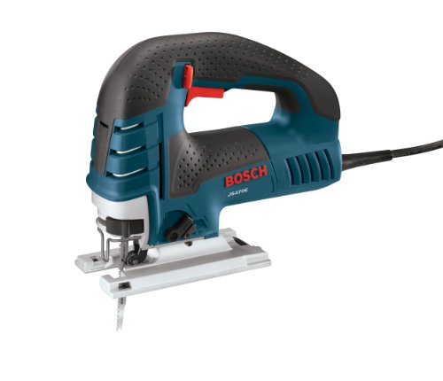 Bosch Power Tools Jig Saws - JS470E Corded Top-Handle Jigsaw - 120V Low-Vibration, 7.0-Amp Variable Speed For Smooth Cutting Up To 5-7/8" Inch on Wood, 3/8