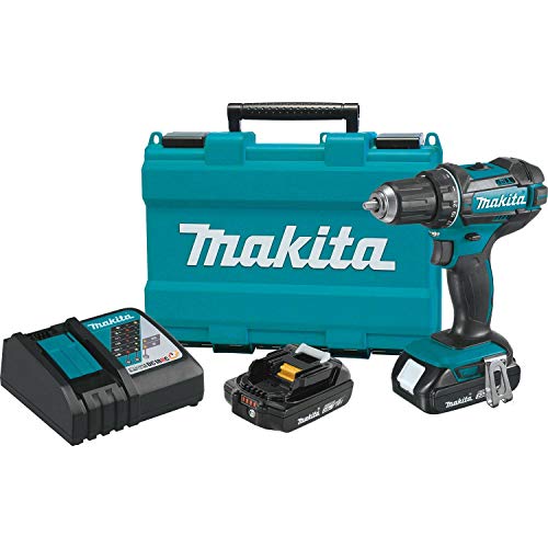 Makita XFD10R 18V Compact Lithium-Ion Cordless 1/2" Driver-Drill Kit