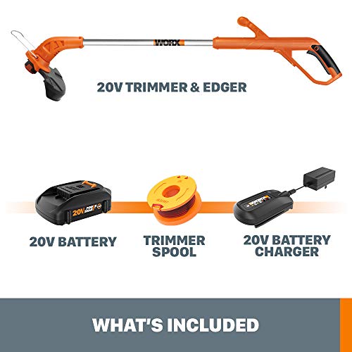 WORX WG154 Edger 20V 10" Cordless String Trimmer