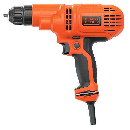 BLACK+DECKER Corded Drill, 5.2-Amp, 3/8-Inch (DR260C)