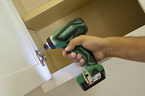 Hitachi WH10DFL2 12-Volt Peak Cordless Lithium Ion Impact Driver Kit (Lifetime Tool Warranty)