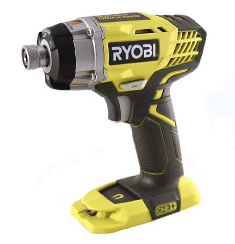 Ryobi One+ P236 18V 1/4 Inch 3,200 RPM 1,600 Inch Pounds Lithium Ion Cordless Impact Driver (Battery Not Included, Power Tool Only)