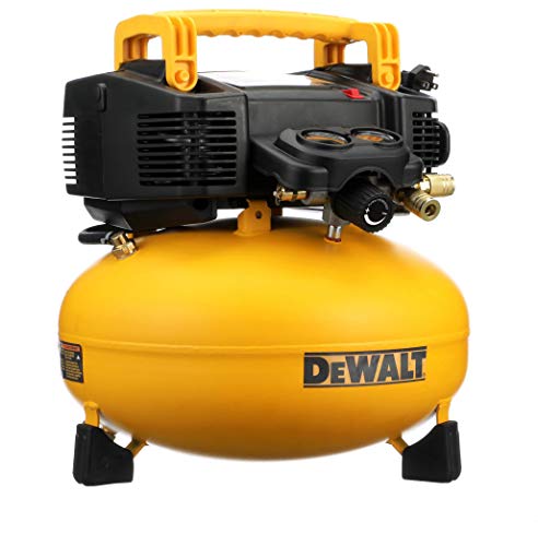 DEWALT Pancake Air Compressor, 6 Gallon, 165 PSI (DWFP55126)