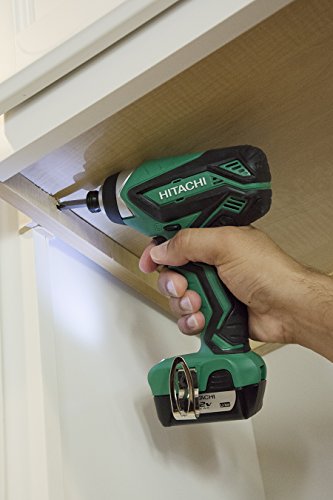 Hitachi WH10DFL2 12-Volt Peak Cordless Lithium Ion Impact Driver Kit (Lifetime Tool Warranty)