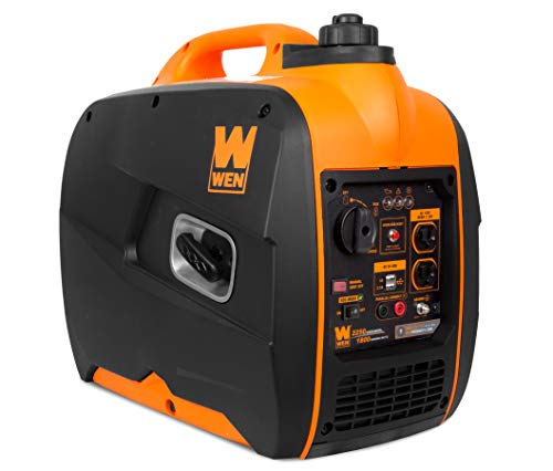 WEN 56225i 2250-Watt Gas Powered Portable Inverter Generator with Fuel Shut-Off, CARB Compliant