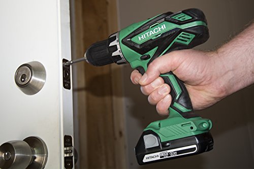 Hitachi DS18DGL 18-Volt Cordless Lithium-Ion 1/2 Inch Compact Drill Driver Kit (Lifetime Tool Warranty) (Discontinued by the Manufacturer)