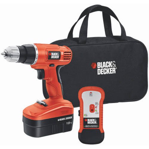 BLACK+DECKER 18V Cordless Drill/Driver Variable Speed (GCO18SFB)