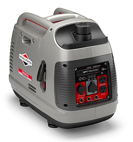 Briggs & Stratton P2200 Power Smart Series Inverter Generator with Quiet Power Technology and Parallel Capability, 2200 Starting Watts 1700 Running Watts