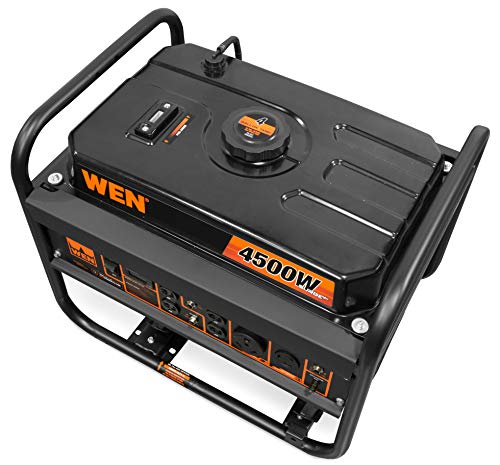 WEN GN4500 4500-Watt 212cc Transfer Switch and RV-Ready Portable Generator, CARB Compliant