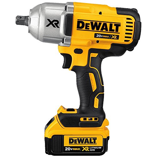 DEWALT DCF899M1 20V MAX XR Brushless High Torque Impact Wrench with Dentent Pin Anvil, 1/2"