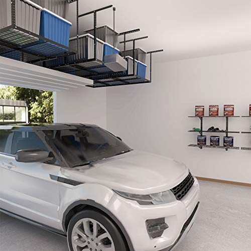 Fleximounts 3x6 Overhead Garage Storage Adjustable Ceiling Storage Rack, 72" Length x 36