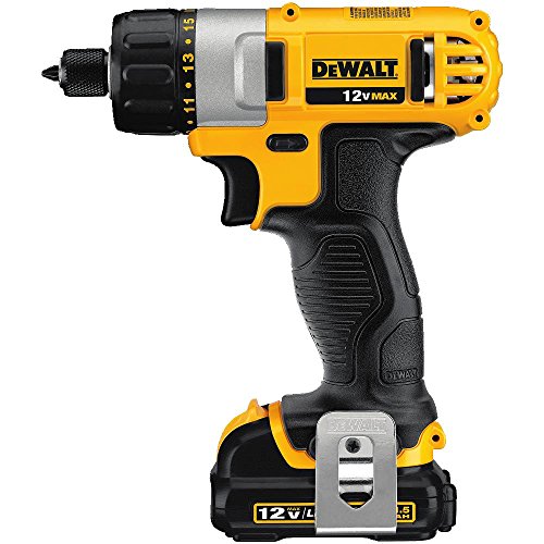 DEWALT DCF610S2 12-Volt Max 1/4-Inch Screwdriver Kit