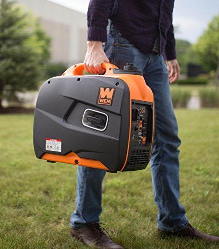 WEN 56200i 2000-Watt Gas Powered Portable Inverter Generator, CARB Compliant