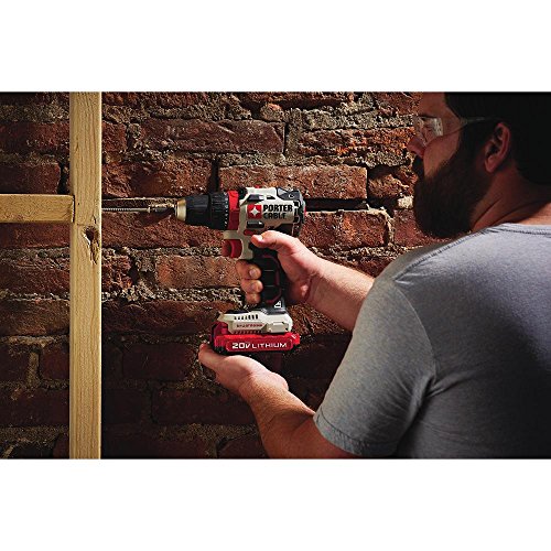 PORTER-CABLE PCCK607LB 20V MAX Brushless Cordless Drill Driver, 1/2"