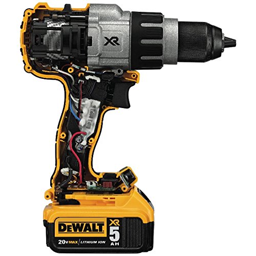DEWALT DCD996P2 20V MAX XR Lithium Ion Brushless 3-Speed Hammer Drill Kit