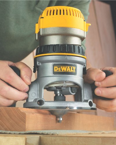DEWALT Router, Fixed Base, Variable Speed, 2-1/4 HP (DW618)