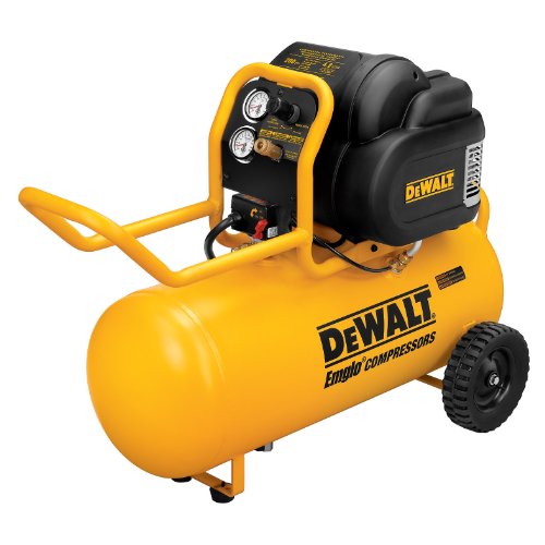 DEWALT D55167 1.6 HP 225 PSI Oil Free High Pressure Low Noise Horizontal Portable Compressor