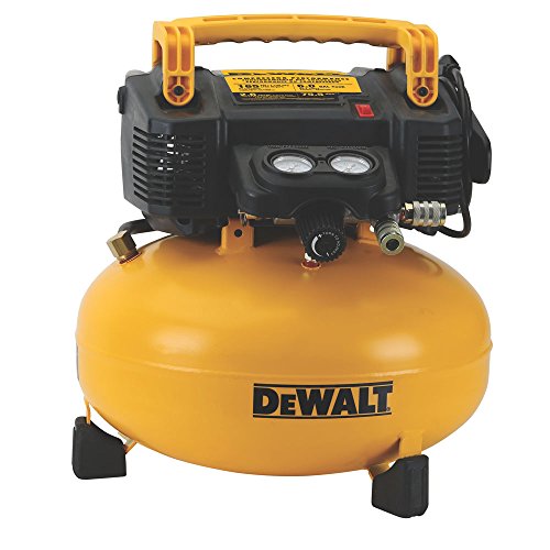 DEWALT Pancake Air Compressor, 6 Gallon, 165 PSI (DWFP55126)
