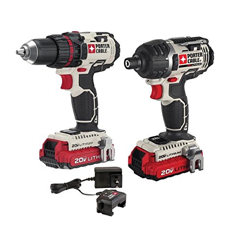 PORTER-CABLE PCCK602L2 20V MAX Lithium Ion 2-Tool Combo Kit