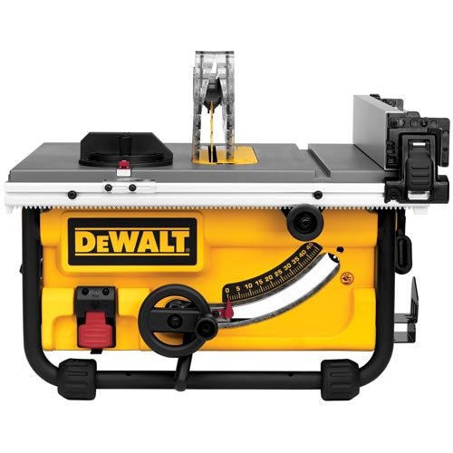 DEWALT DWE7480 10 in. Compact Job Site Table Saw with Site-Pro Modular Guarding System
