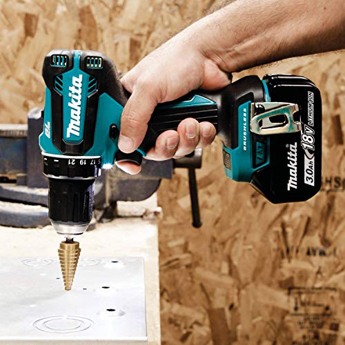 Makita XFD131 18V LXT Lithium-Ion Brushless Cordless 1/2 In. Driver-Drill Kit (3.0Ah)