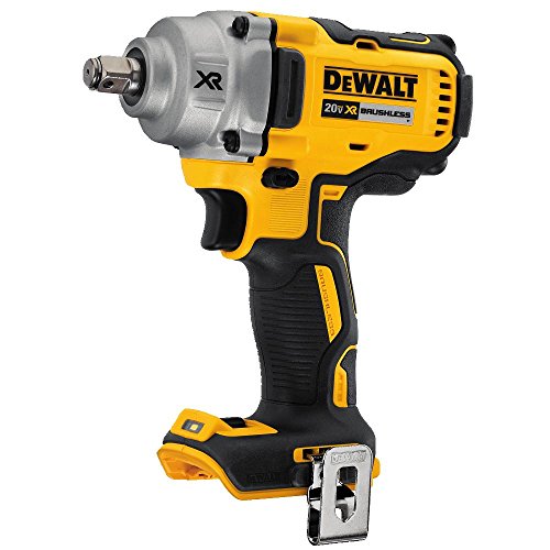 DEWALT 20V MAX XR Cordless Impact Wrench with Hog Ring Anvil, 1/2-Inch, Tool Only (DCF894HB)