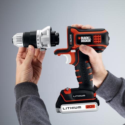 Black & Decker BDCDMT120 20-Volt MAX Lithium-Ion Matrix Cordless Drill