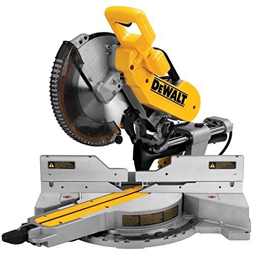 DEWALT 12-Inch Sliding Compound Miter Saw, Double Bevel (DWS780)