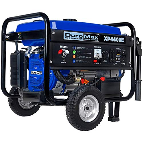 DuroMax XP4400E 4400 watt 7-Hp RV Grade Gas Generator with Electric Start
