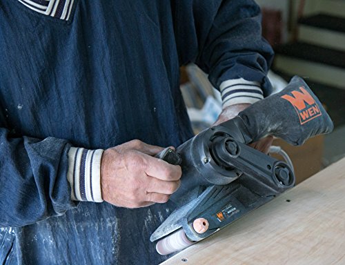 WEN 6321 7-Amp 3 in. x 21 in. Corded Belt Sander with Dust Bag