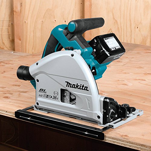 Makita XPS01PTJ 5.0Ah 18V X2 LXT Lithium-Ion (36V) Brushless Cordless 6-1/2" Plunge Circular Saw Kit