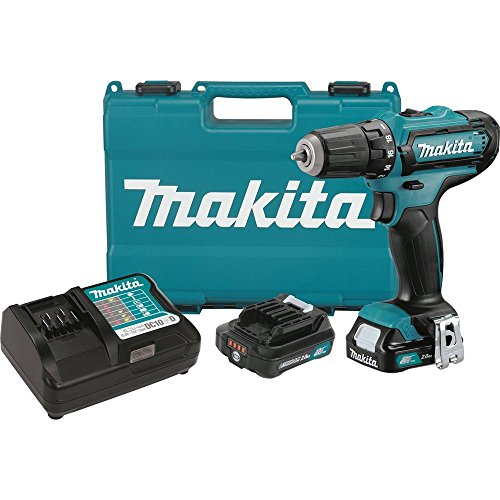 Makita FD05R1 12V Max CXT Lithium-Ion Cordless Driver-Drill Kit, 3/8"