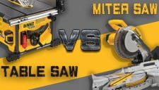Miter Saw vs. Table Saw: Which Tool Do You Need?