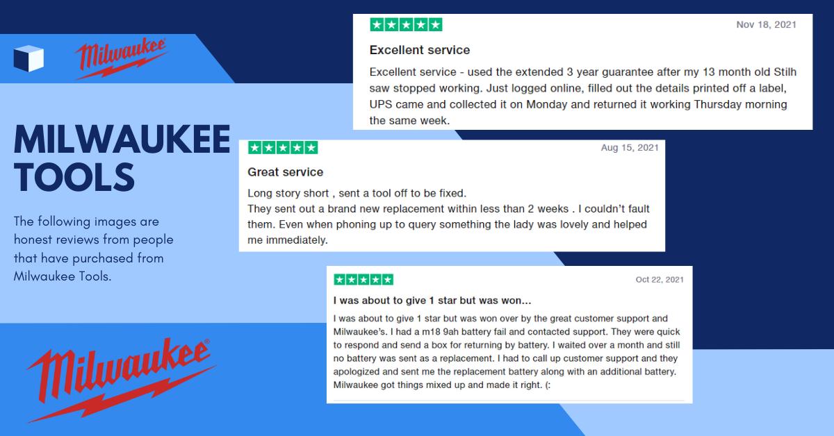 Milwaukee Tools Reviews From Users