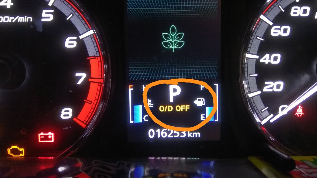 What Does O/D Off Button Or Overdrive Mean In A Car?
