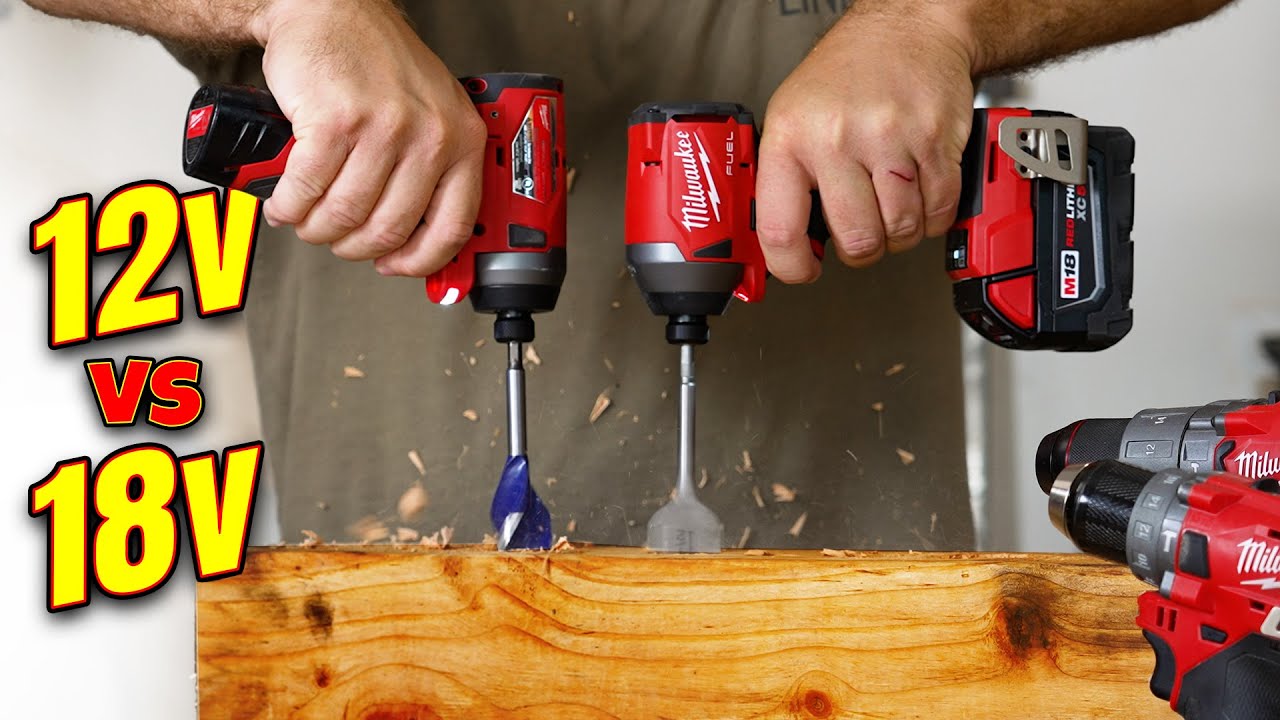 Should I Get A 12V Or 18V Drill? [Which is Right]