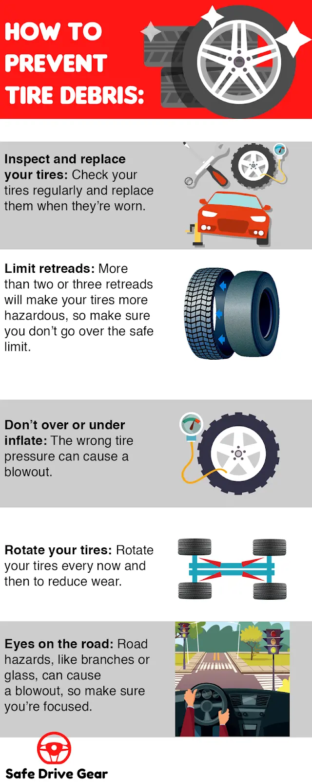 How to Prevent Tire Debris