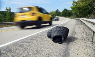 Why Are There Tire Pieces On The Highway? [Causes & Prevention]