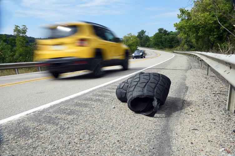 Why Are There Tire Pieces on the Highway