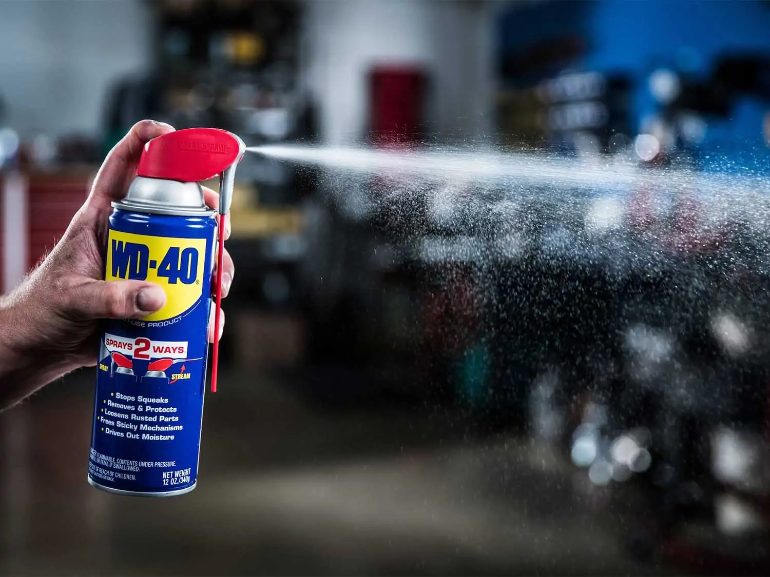 is wd 40 safe for car paint