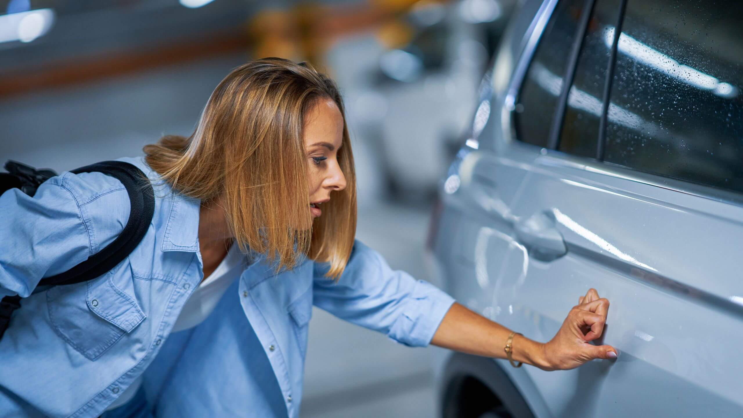 Would You Feel It If You Scratched a Car: Detecting Minor Vehicle Damage